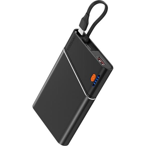 Portable Charger Power Bank 10000mAh Fast Charging USB C Slim Battery Pack - Picture 1 of 8